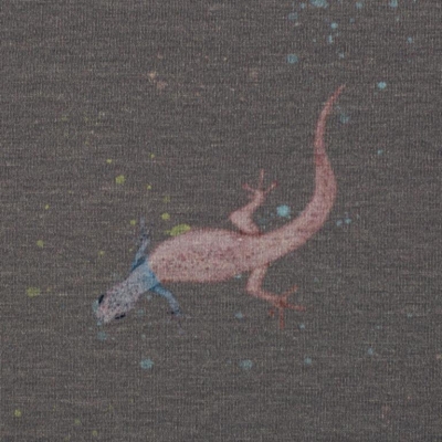 Jersey | WILD ANIMALS Gecko | Dunkelgrau